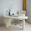 Stylish Pine Wood Office Desk Series - Asymmetrical Base Main Product Image