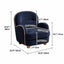 Textured Pudding Accent Chair with Rounded Arms for Cozy Kids Corners Dimensions