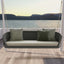 Outdoor Rattan Swing Sofa Hanging Chair with Cushion for Leisure