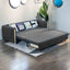 82 inch full sleeper sofa with comfortable upholstery and convertible design