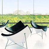 Florentia 42 inch wide papasan chair with comfortable cushion for cozy reading nook