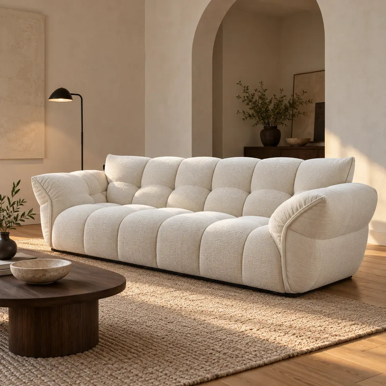 Marshmellow Sofa: Shapes, Fabrics and Room Fit