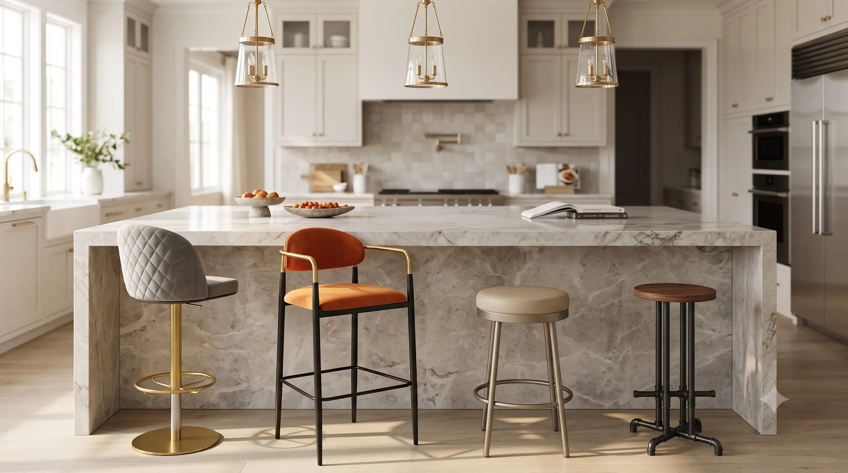 How to Choose Bar Stools and Counter Stools for Every Kitchen