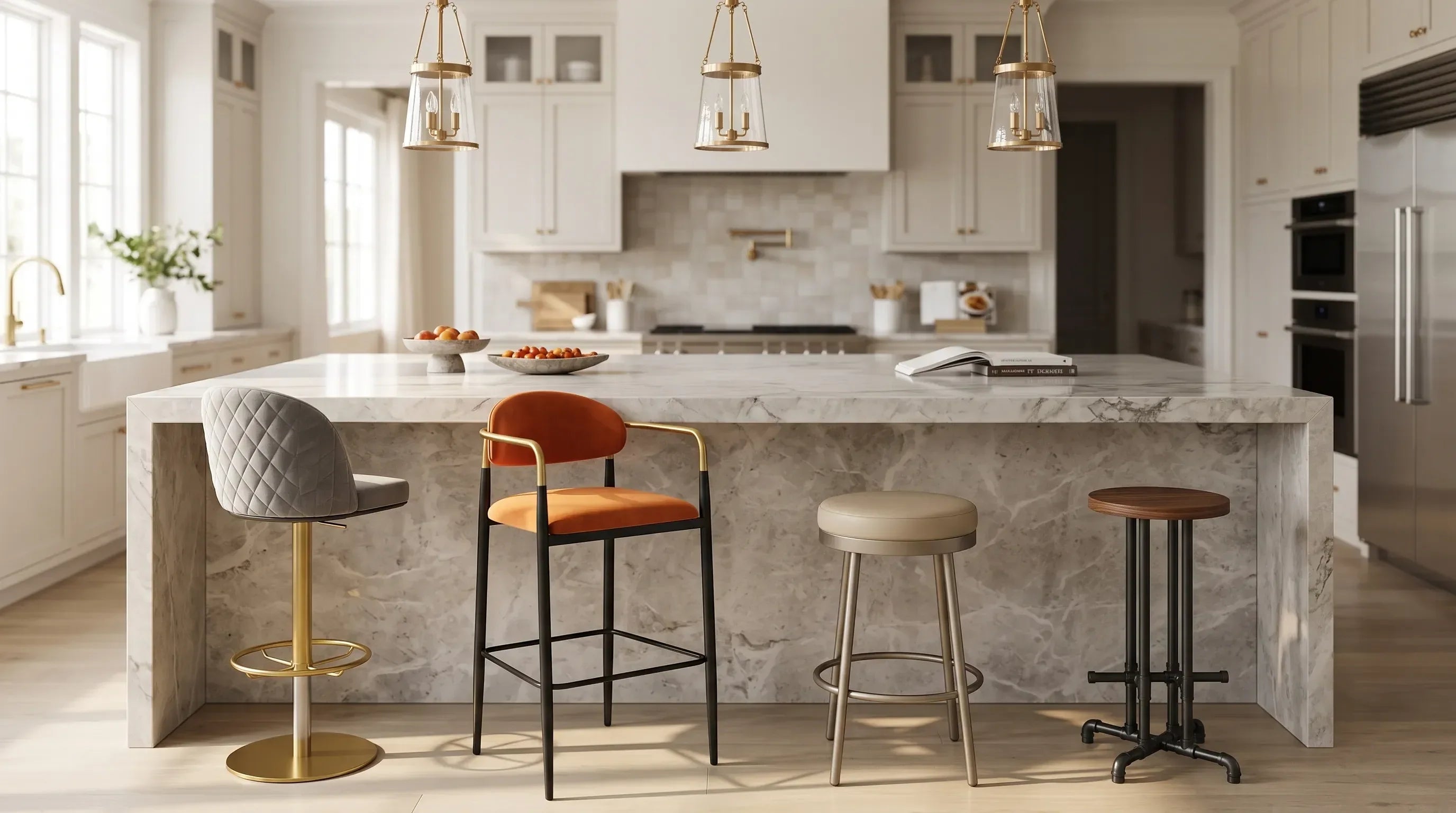 How to Choose Bar Stools and Counter Stools for Every Kitchen
