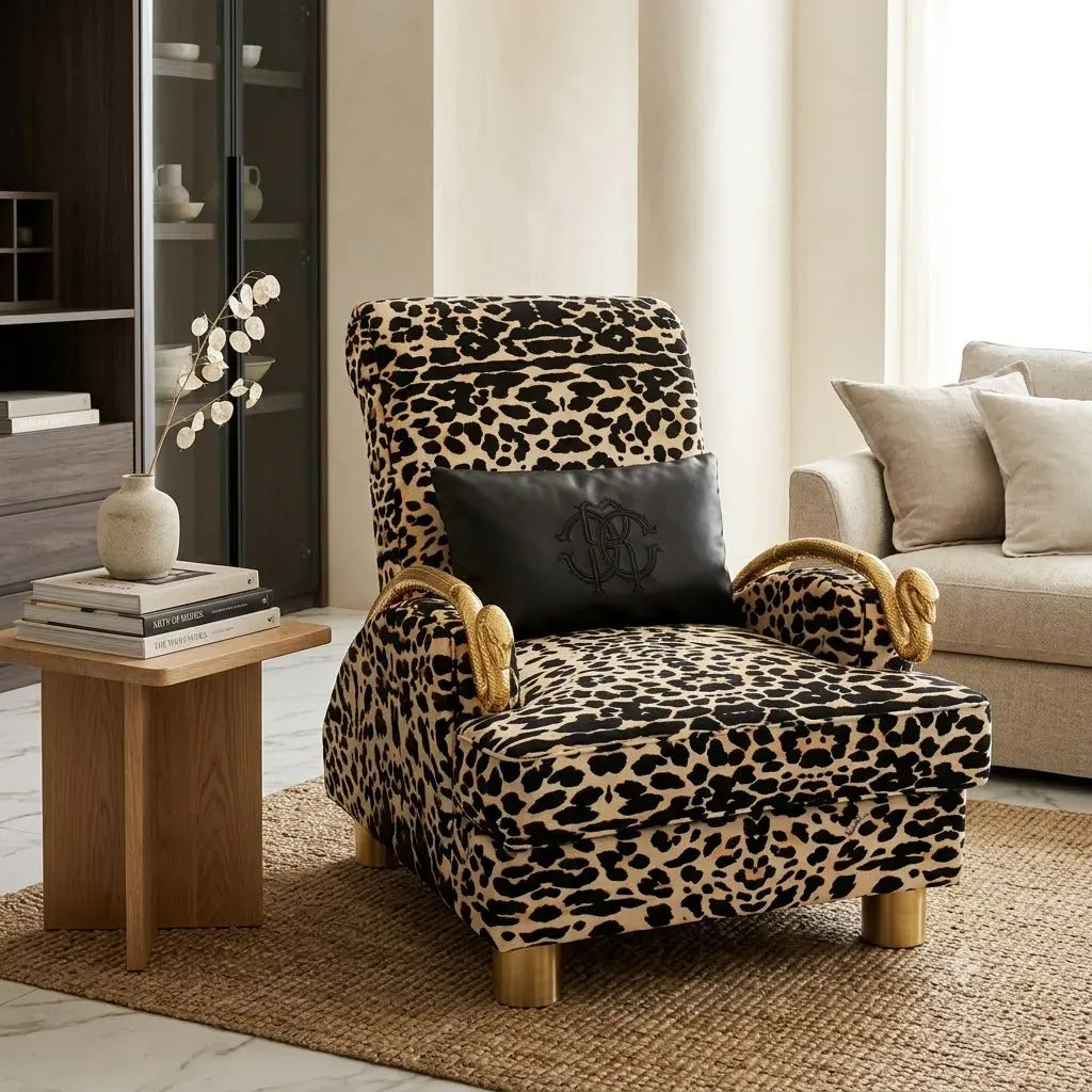 ヒョウ柄の椅子を部屋ごとにスタイリングする方法 – cocochairs