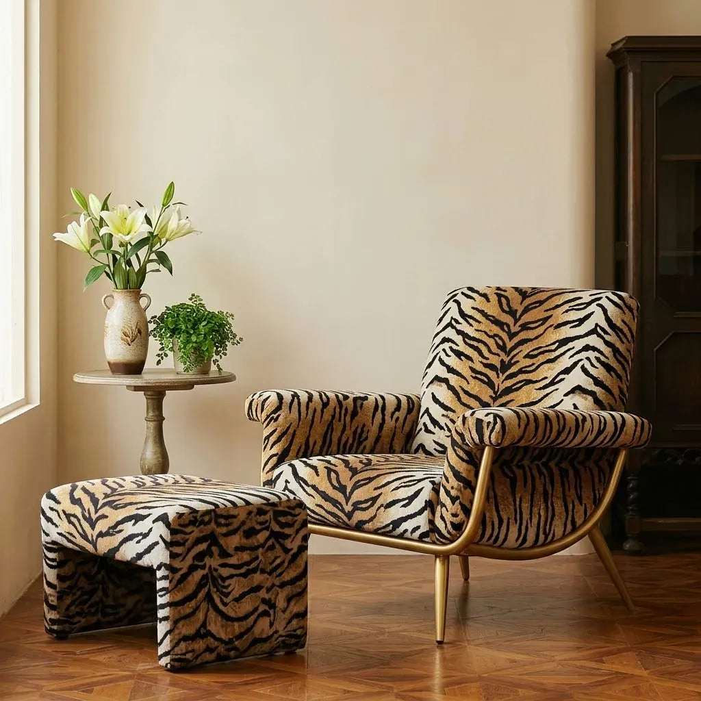 Tiger Print Chairs: Vintage Style, Leather & Styling Guide