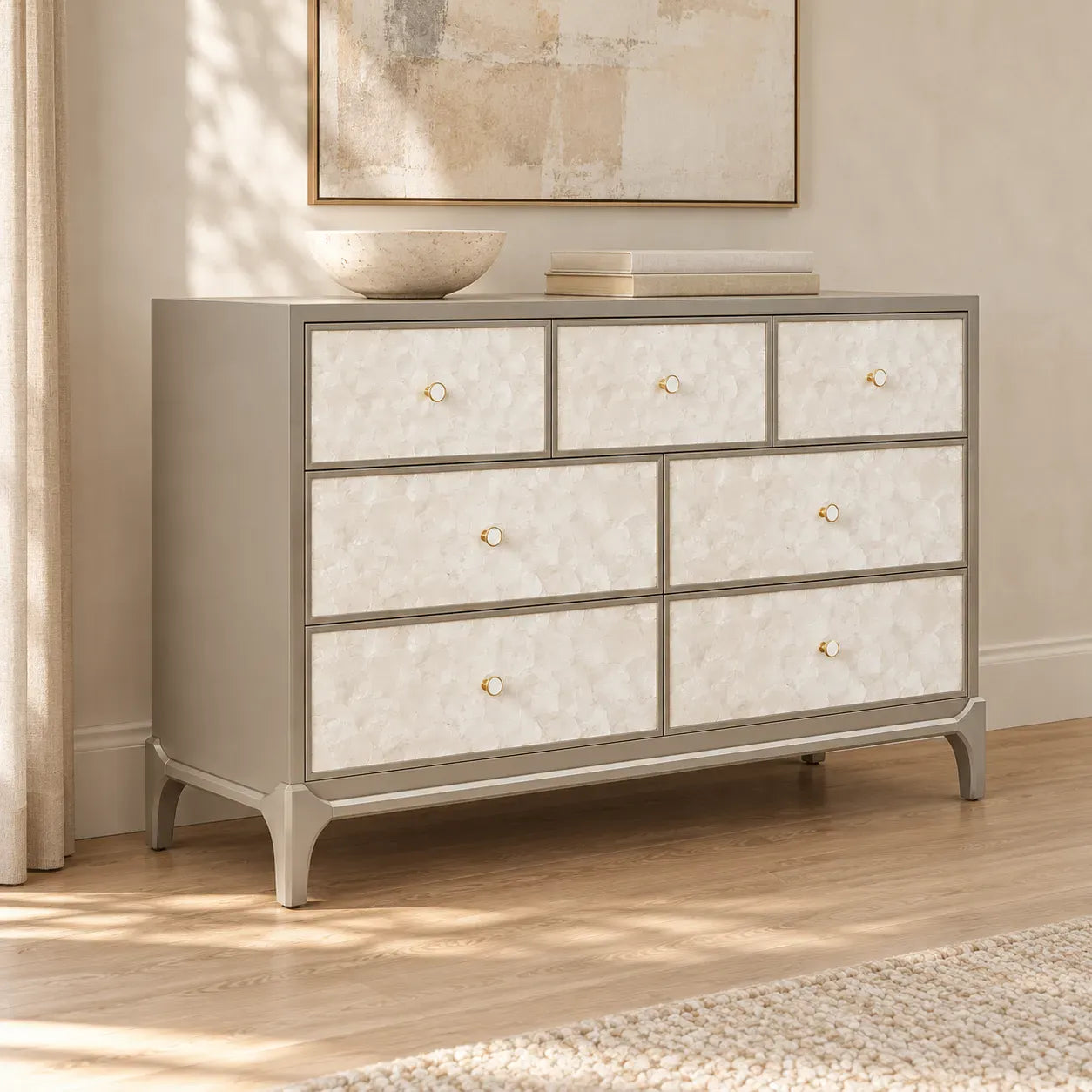 Mother of Pearl Cabinets & Chests: Storage & Style