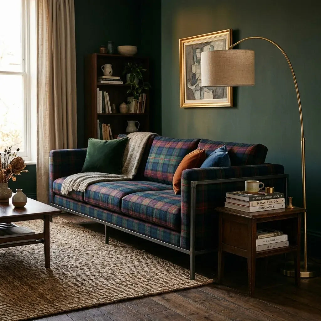 How to Choose a Plaid Sofa for Every Living Room