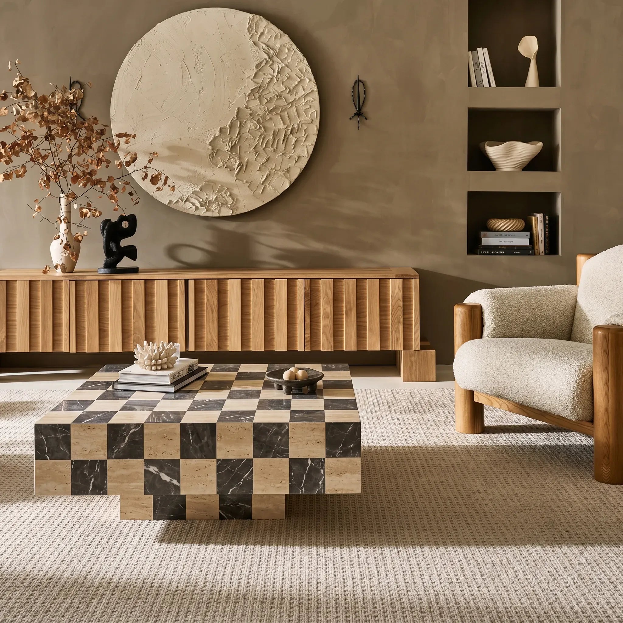 Checkered Coffee Tables: A Stylish Guide to Pattern & Material