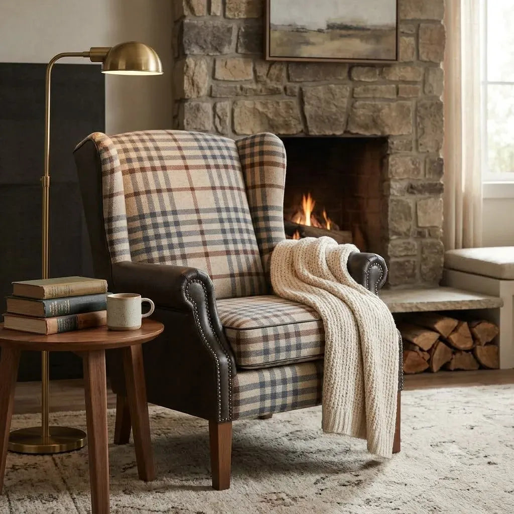 How to Choose Plaid Chairs for Every Room and Style