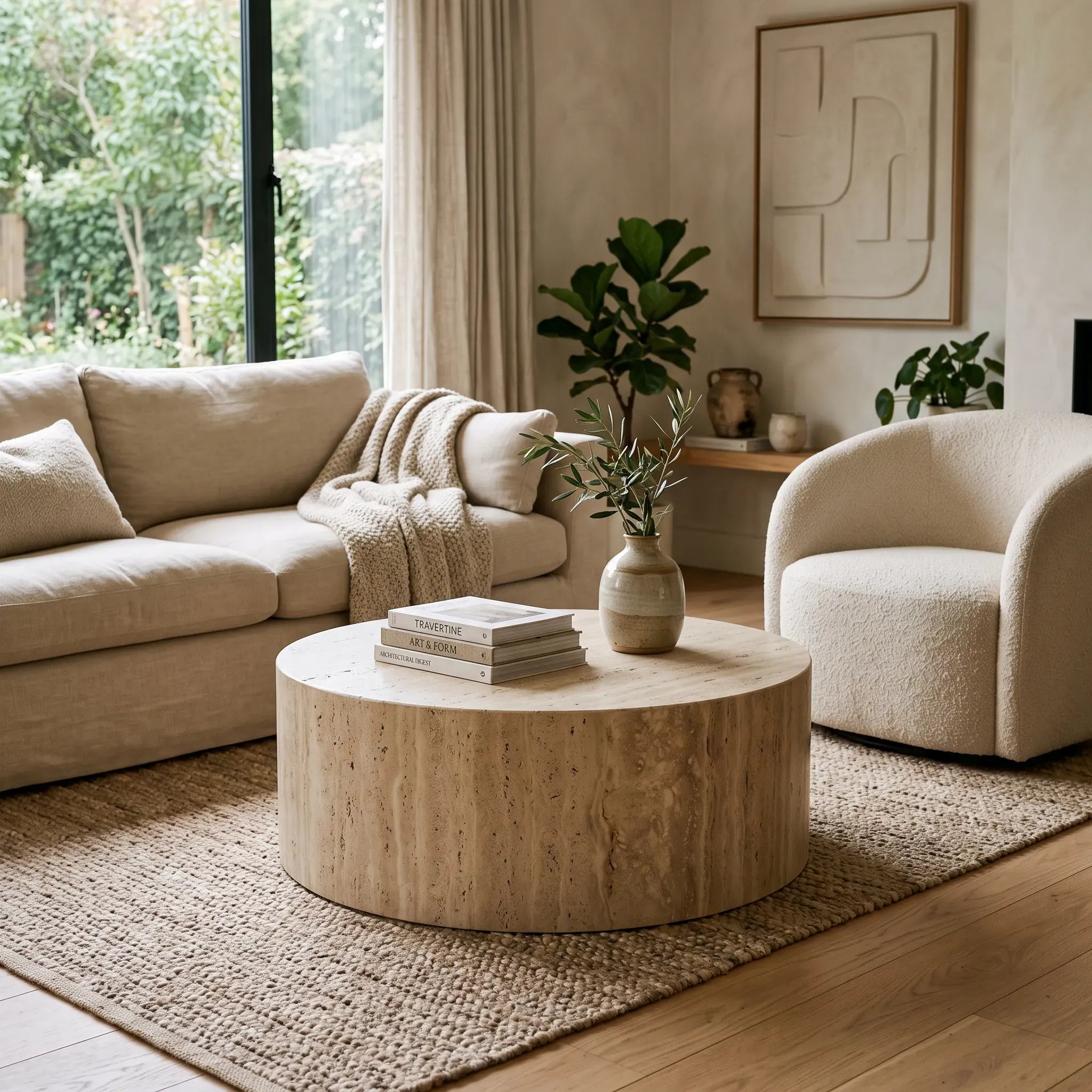 Round Coffee Tables: Sizes, Materials & Styling Guide