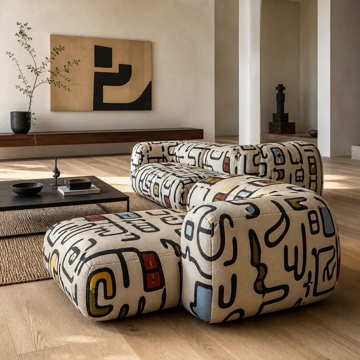Graffiti Couch Ideas: How to Style an Artful Sofa