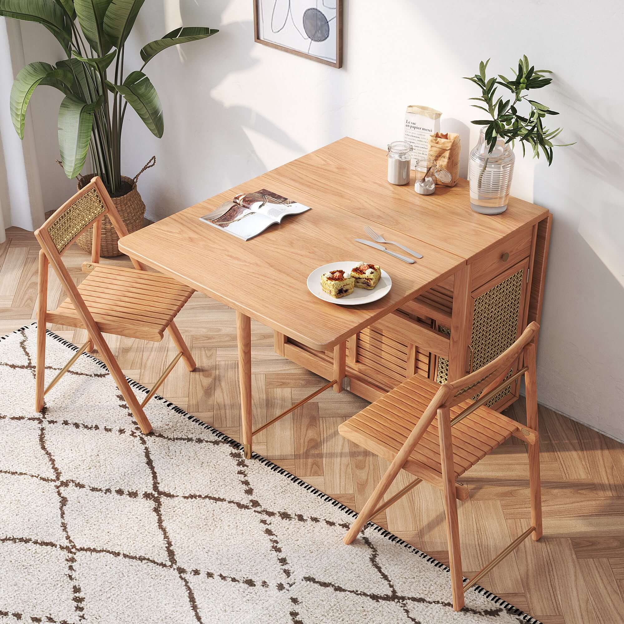 Transform Your Dining Space with Foldable Dining Sets
