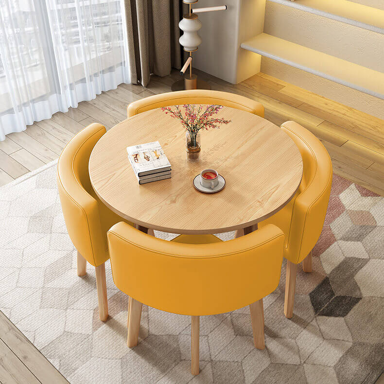 Tired of a Crowded Dining Area? This Smart Nesting Dining Table Set is Your Answer
