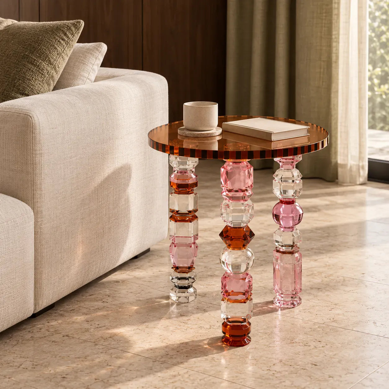 Acrylic Side Tables: Shape, Color, and Everyday Function