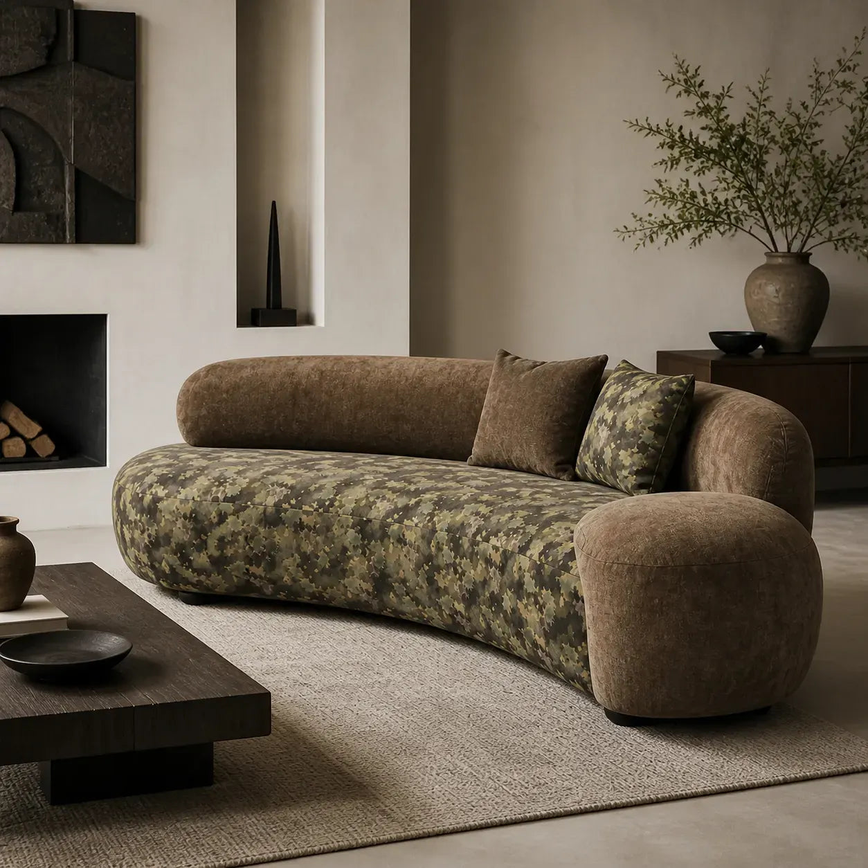 Camo Sofa Style: How to Make Camouflage Look Modern
