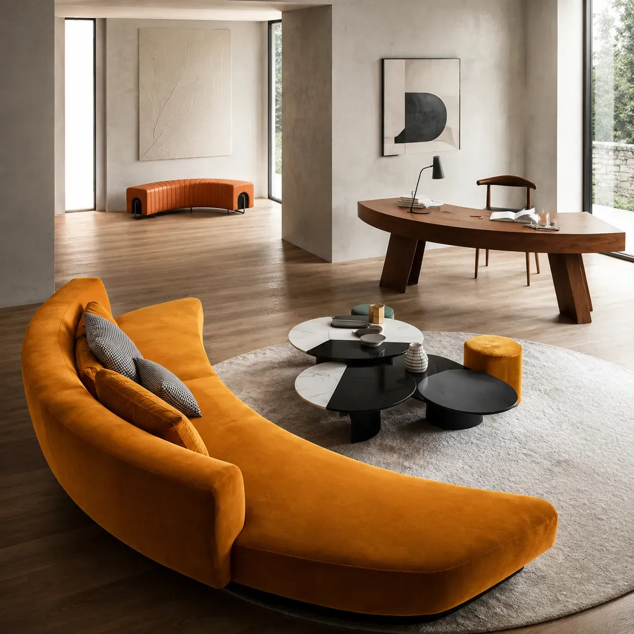 Curved Furniture: How to Style Crescent Shapes at Home