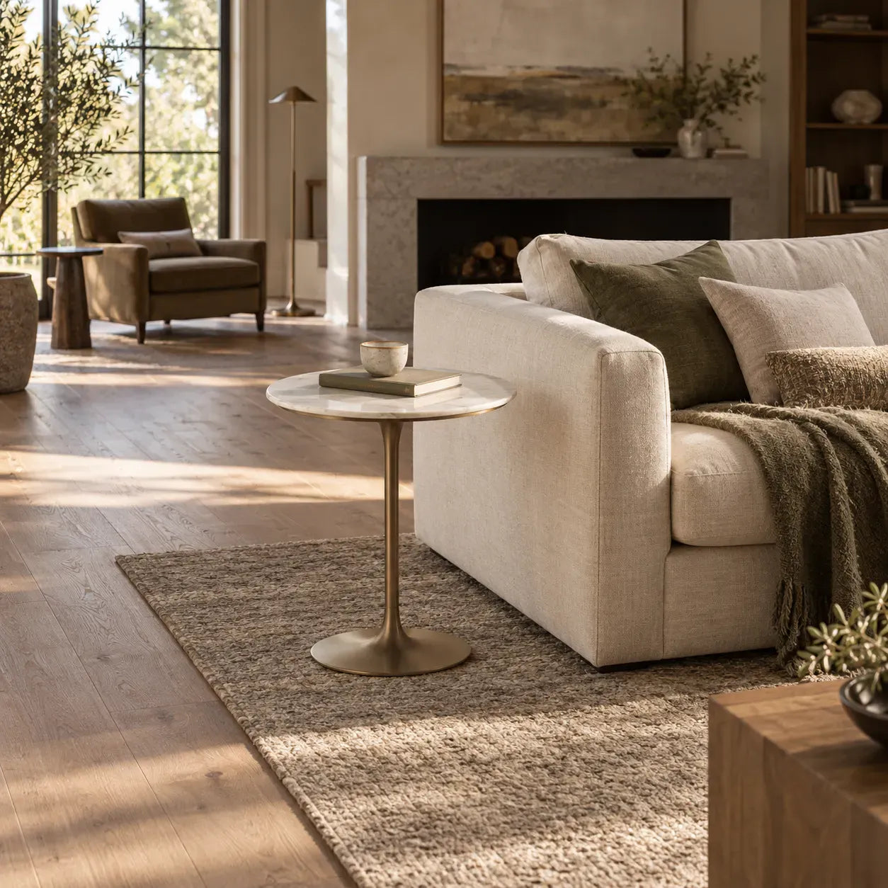 Sintered Stone Side Tables: Shape, Size, and Style