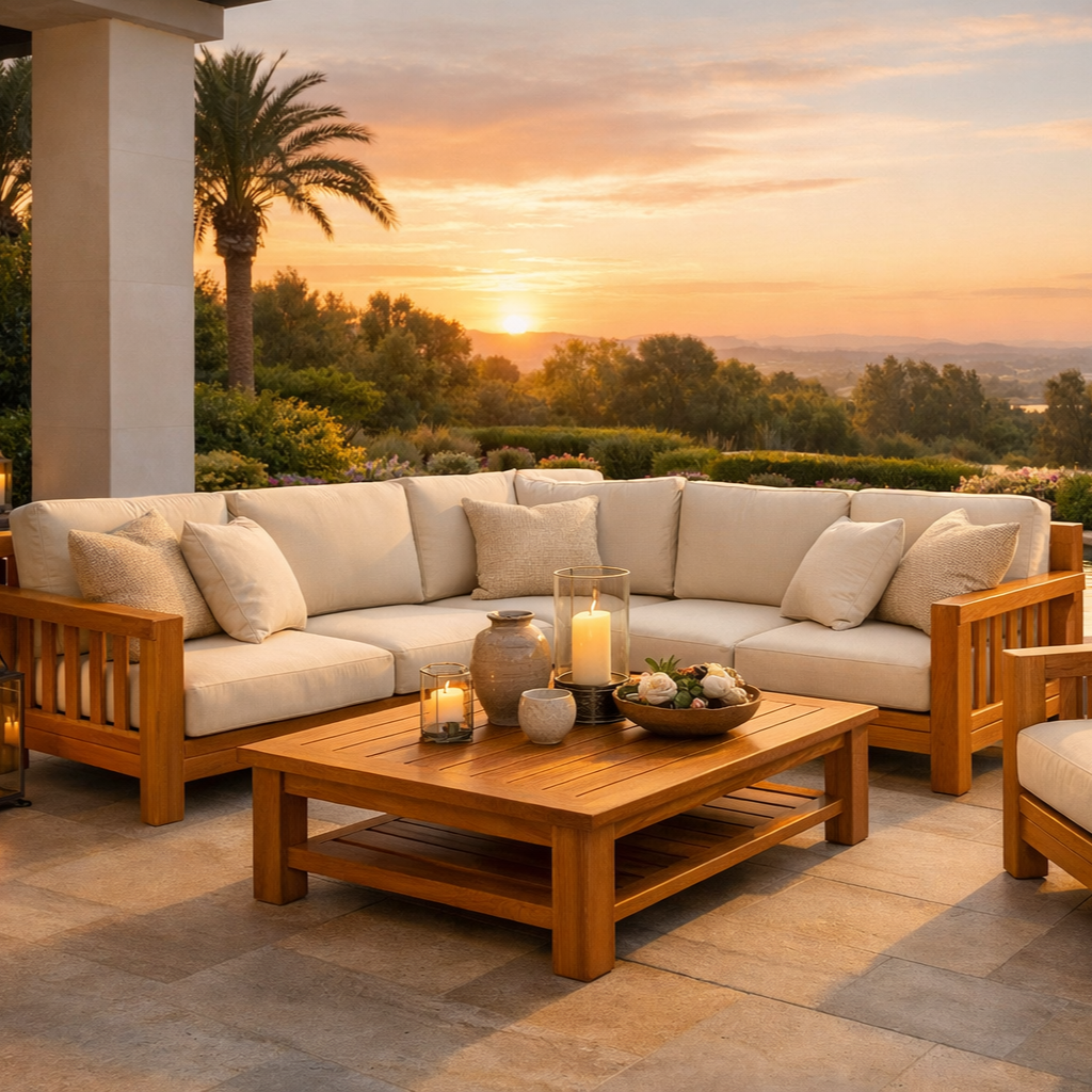Why a Teak Outdoor Sofa is the Ultimate Investment for Your Patio