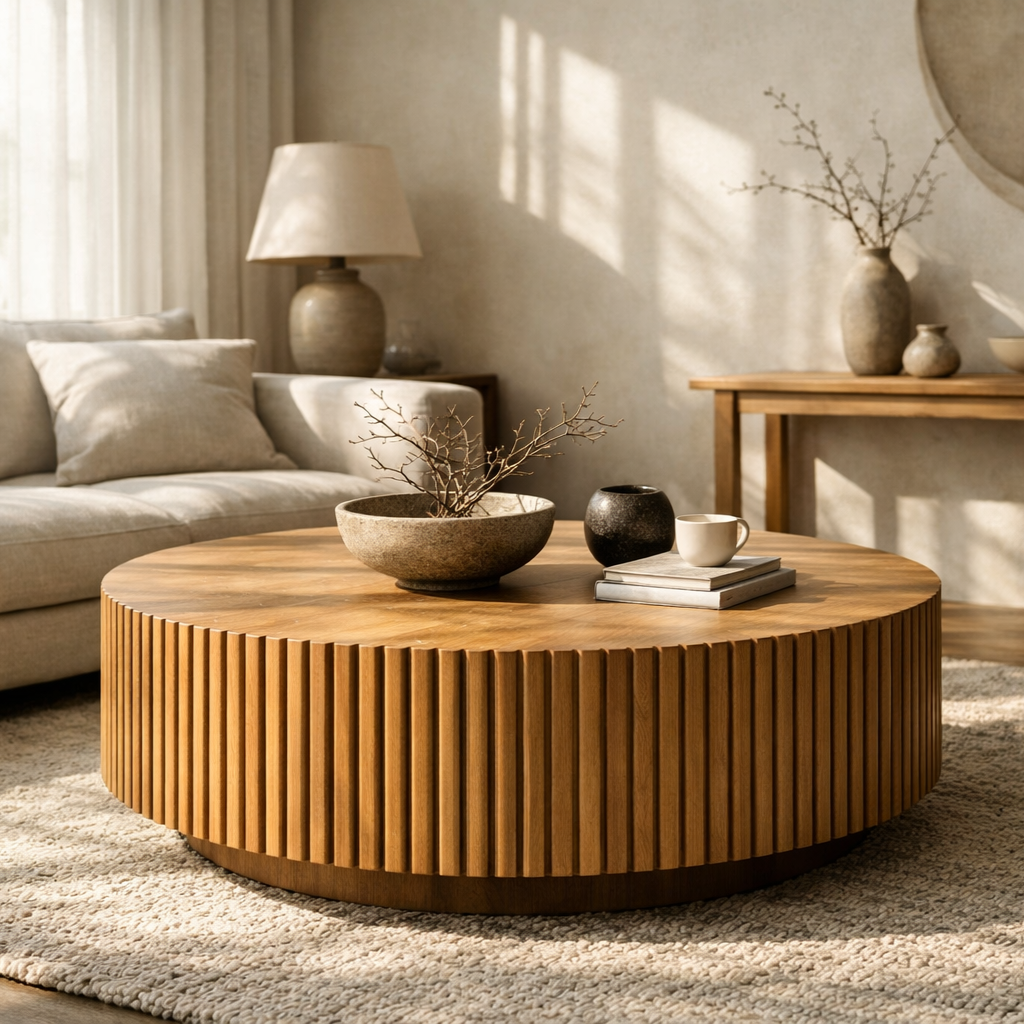 Elevate Your Space: The Timeless Elegance of Fluted Tables