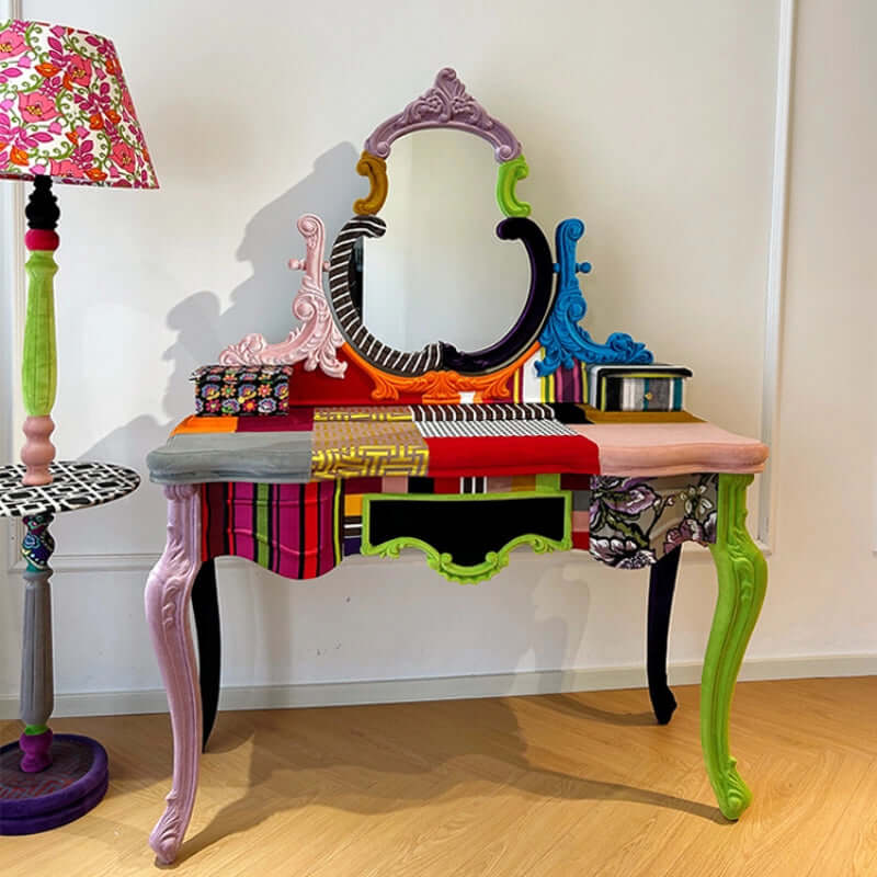 Rococo Princess Luxury Makeup Vanity with Mirror Main Product Image