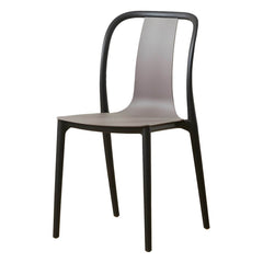 Modern Style Low-Back Plastic & Acrylic Side Chair for Kitchen & Dining Dining Chairs