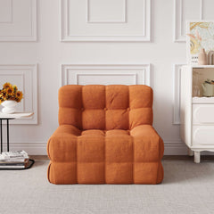 Bean Bag Tufted Corduroy Upholstered Lazy Sofa Chair