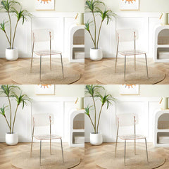 Contemporary Acrylic Dining Chair for Living Room and Kitchen Dining Chairs