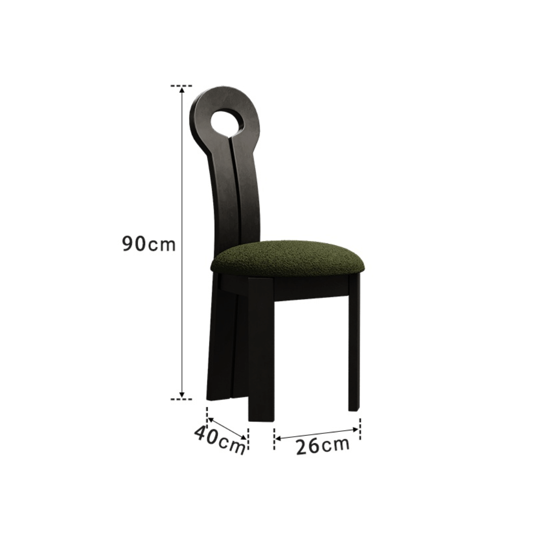 Minimalist terrazzo dining table and chair set ideal for family gatherings