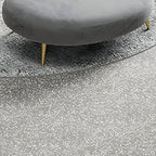 Pink modern polyester blend sofa with tight back, ideal for apartments, measuring 32 by 32 by 35 inches