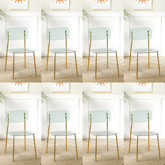 Contemporary Acrylic Dining Chair for Living Room and Kitchen Dining Chairs