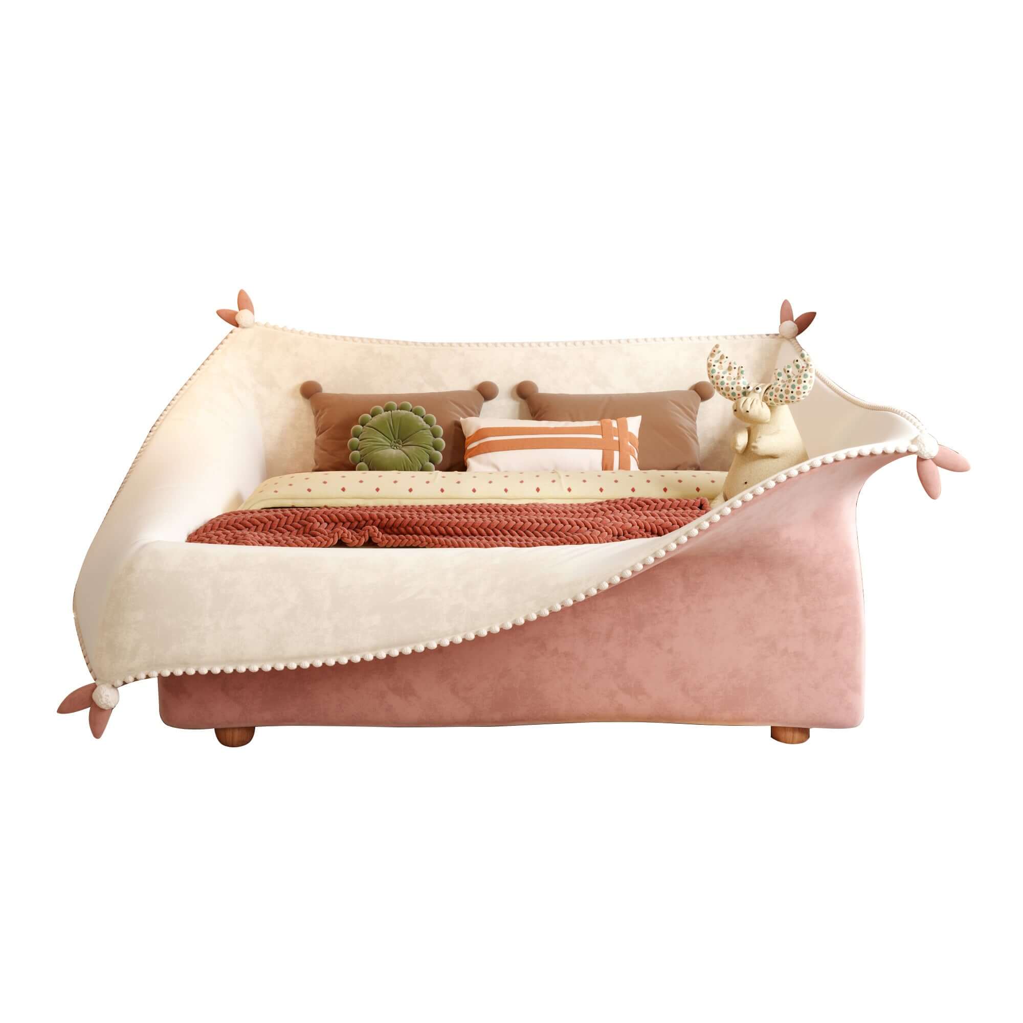 Magic Pocket kids bed with safety guardrail for secure and comfortable sleep