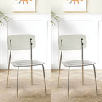 Transparent acrylic dining chair with modern design, perfect for living room and kitchen seating