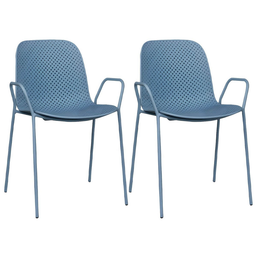 Scandinavian stackable kitchen chair with plastic and acrylic seat and metal legs