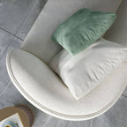 Ultra-modern polyester blend tuxedo arm sofa with tight back, 27.56 inches high sectional