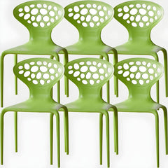Nordic Armrest Backrest Acrylic Chair with Acrylic Legs for Dining Room Dining Chairs