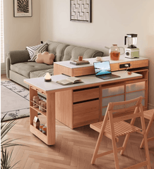 1.2M Multifunctional Rotating Island Table Set