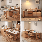 1.2M Multifunctional Rotating Island Table Set Main Product Image