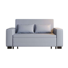 63" Pull-out Sleeper Sofa Bed with Storage