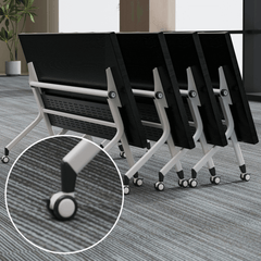 Minimalist Foldable Conference Table Ideal for Training and Business Meetings