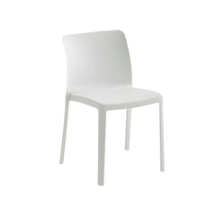 Scandinavian Plastic & Acrylic Kitchen & Dining Chair with Low Back Dining Chairs
