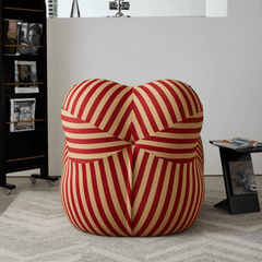 Creative Single Lounge Sofa Chair with Ottoman
