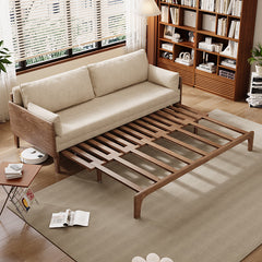Stylish 3-Seater Sofa Bed with Solid Wood Frame – Modern Convertible Couch for Any Space