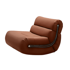 Comfortable Caterpillar Rocking Chair with Synthetic Leather