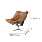 Blue and citrus modern side chair with solid color pattern and tight back design