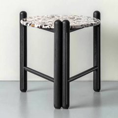 Contemporary Terrazzo Side Table - Unique Patterns and Easy Maintenance