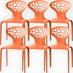 Nordic Armrest Backrest Acrylic Chair with Acrylic Legs for Dining Room Dining Chairs