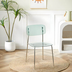 Contemporary Acrylic Dining Chair for Living Room and Kitchen Dining Chairs