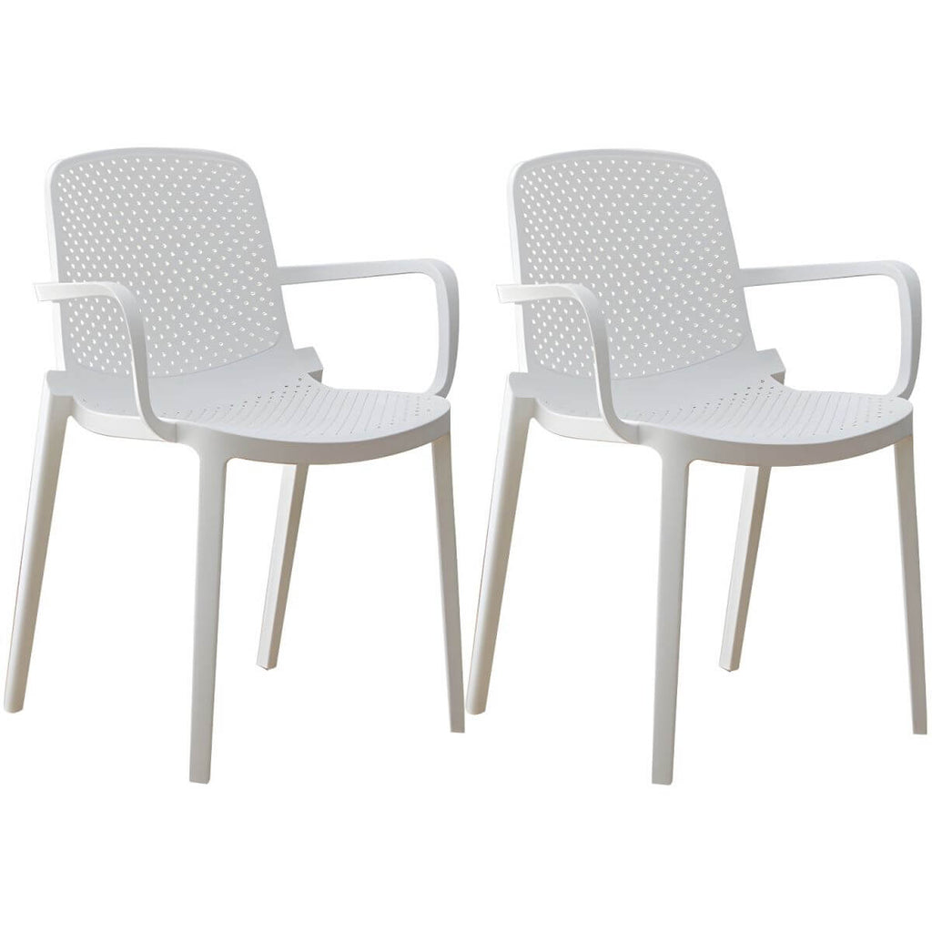 Acrylic modern plastic dining chair with solid back, 32 inches high, ideal for restaurant seating