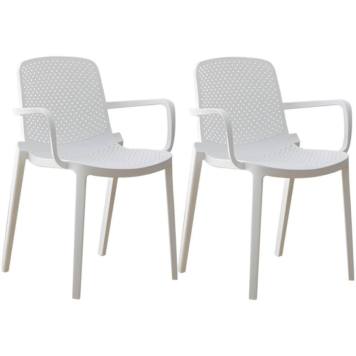 Acrylic modern plastic dining chair with solid back, 32 inches high, ideal for restaurant seating
